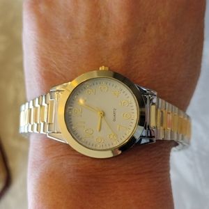 Accutime quartz watch.